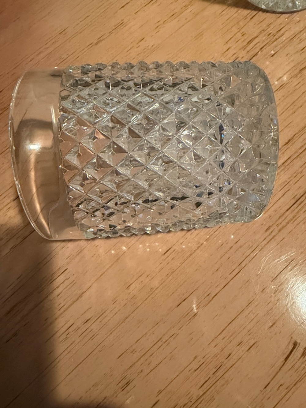 Six Brilliant Cut Design Whiskey Glasses - Picture 5 of 6